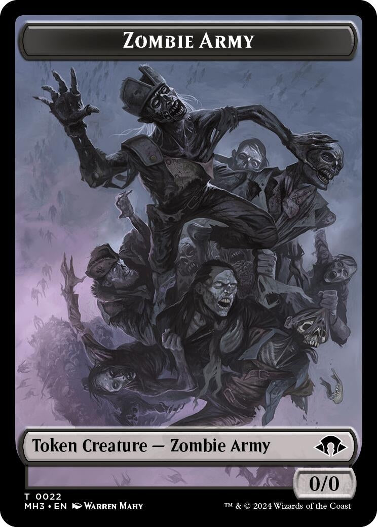 Image for Zombie Army Token (22) - Magic: The Gathering