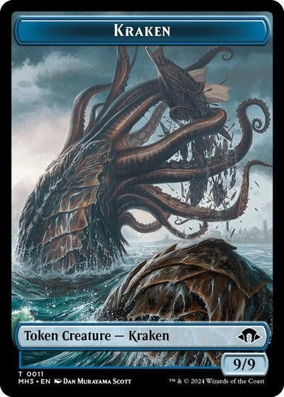 Kraken Token (11) (Modern Horizons 3)