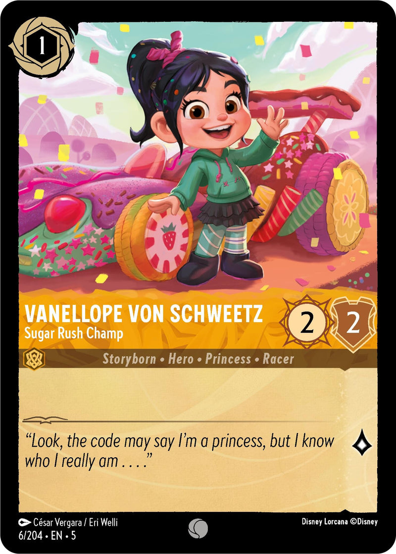 Vanellope von Schweetz - Sugar Rush Champ (6/204) (Shimmering Skies)