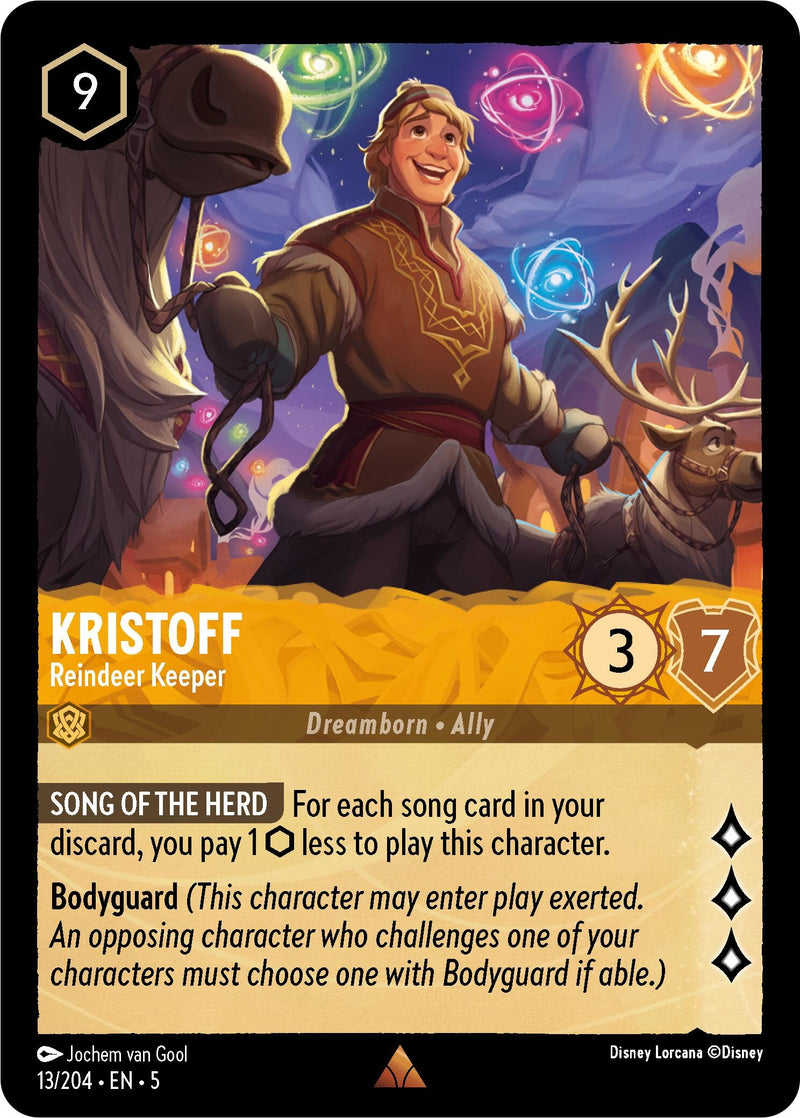Kristoff - Reindeer Keeper (13/204) (Shimmering Skies)