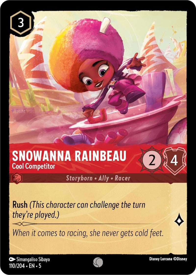 Snowanna Rainbeau - Cool Competitor (110/204) (Shimmering Skies)