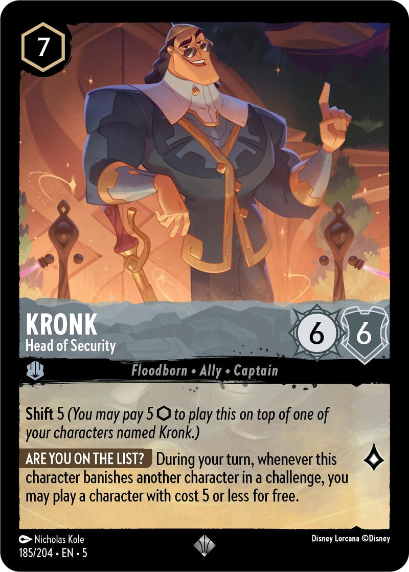 Kronk - Head of Security (185/204) (Shimmering Skies)
