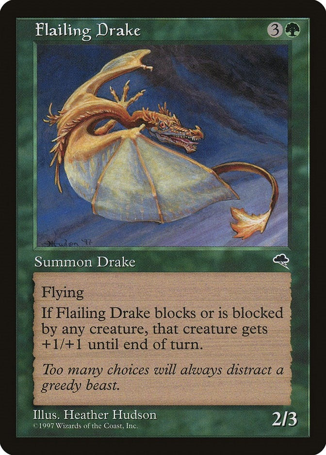 Flailing Drake (227) (Tempest)
