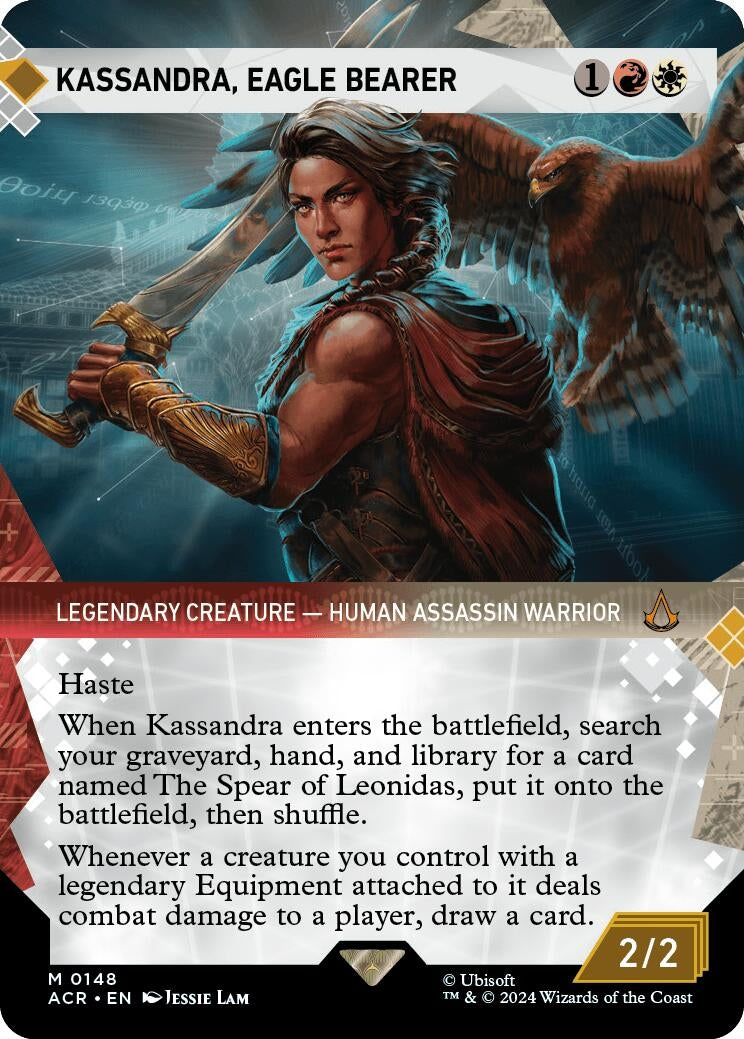 Kassandra, Eagle Bearer (Showcase) (148) (Universes Beyond: Assassin's Creed)