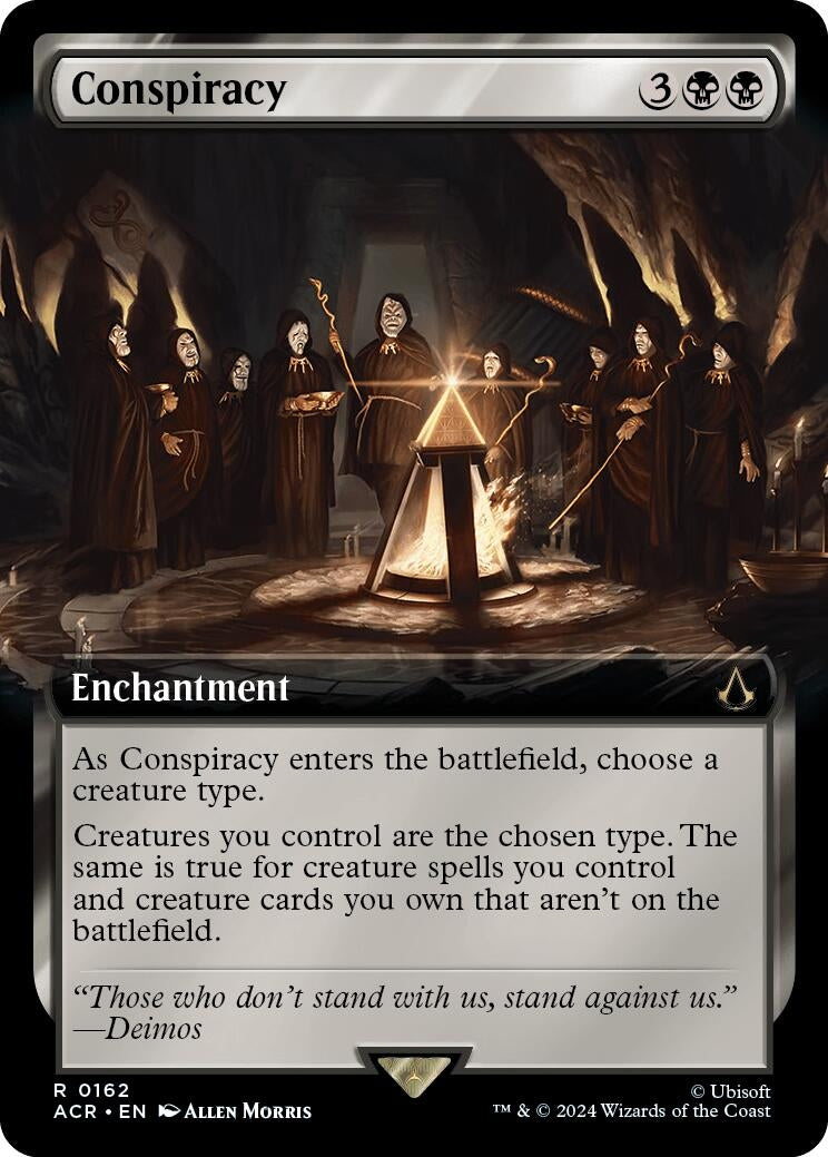 Conspiracy (Extended Art) (162) (Universes Beyond: Assassin's Creed)