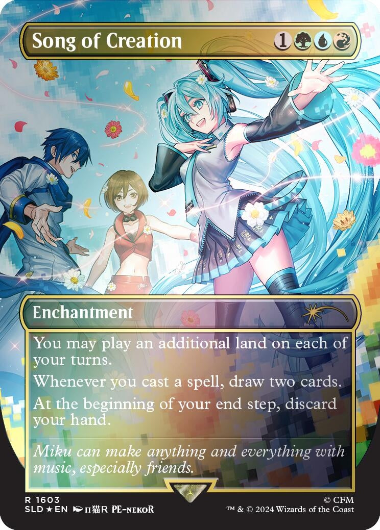 Song of Creation (Rainbow Foil) (1603) (Secret Lair Drop Series)