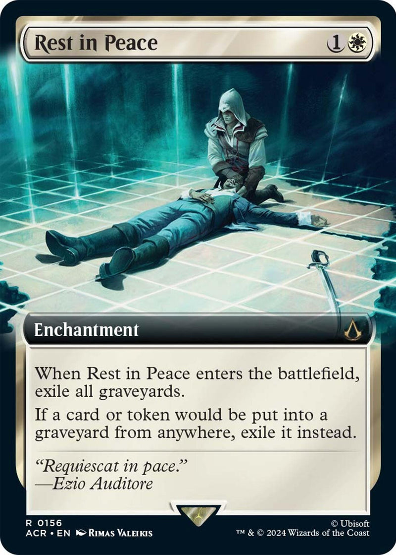 Rest in Peace (Extended Art) (156) (Universes Beyond: Assassin's Creed)