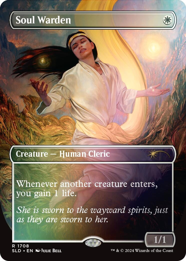 Soul Warden (Rainbow Foil) (1708) (Secret Lair Drop Series)