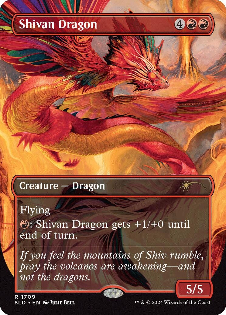 Shivan Dragon (1709) (Secret Lair Drop Series)