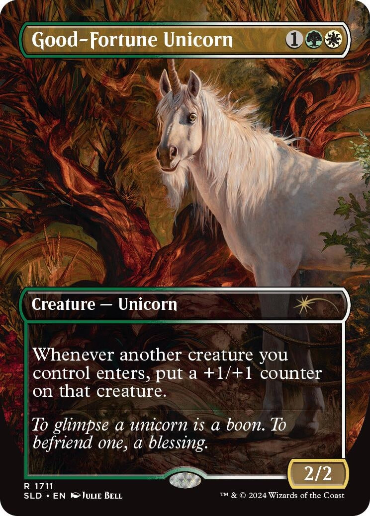 Good-Fortune Unicorn (1711) (Secret Lair Drop Series)