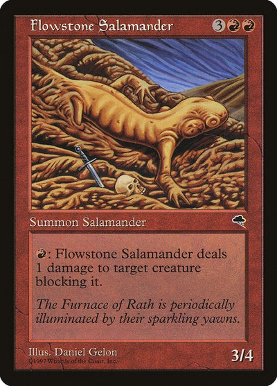 Flowstone Salamander (175) (Tempest)