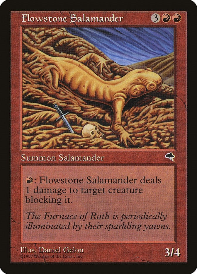Flowstone Salamander (175) (Tempest)