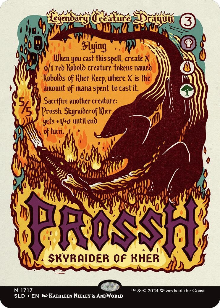 Prossh, Skyraider of Kher (1717) (Secret Lair Drop Series)