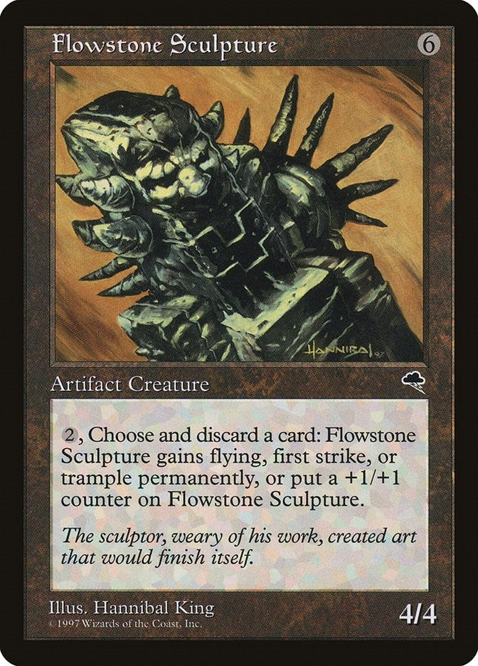 Flowstone Sculpture (288) (Tempest)