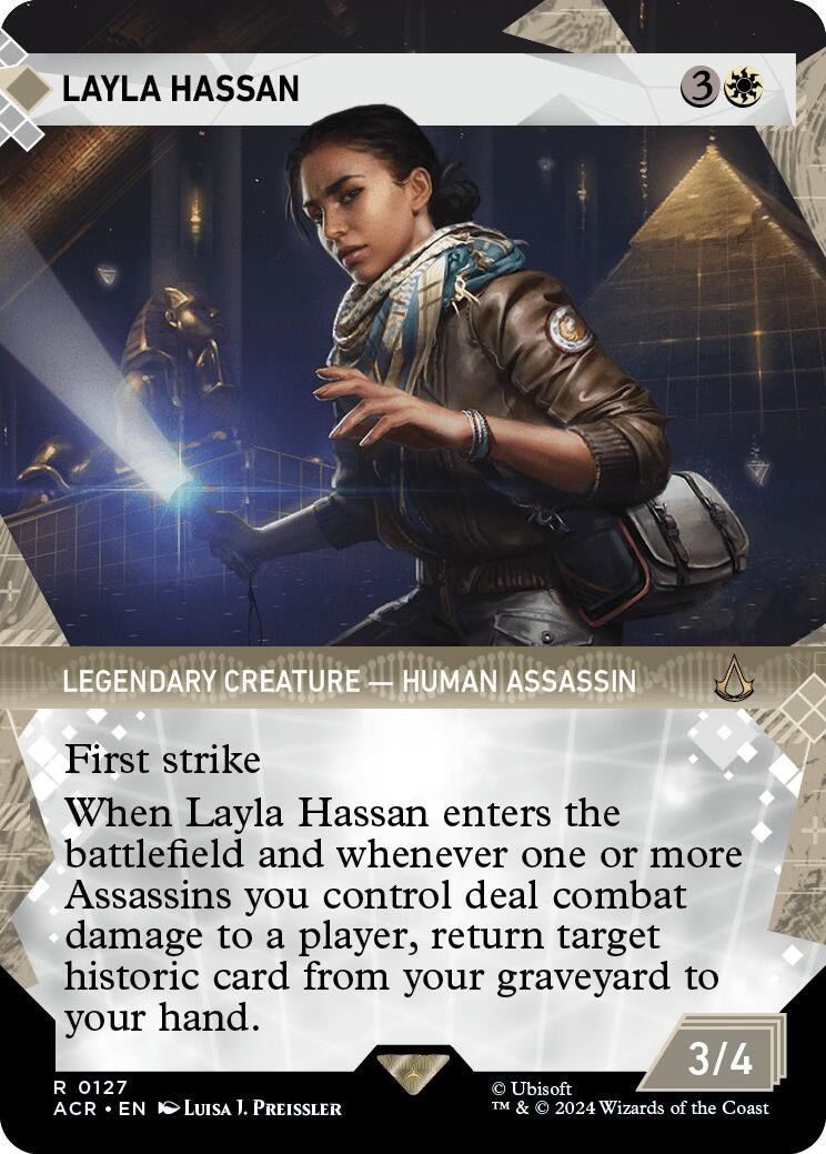 Layla Hassan (Showcase) (127) (Universes Beyond: Assassin's Creed)
