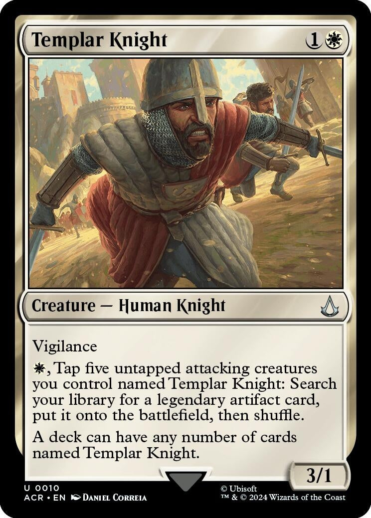 Templar Knight (10) (Universes Beyond: Assassin's Creed)
