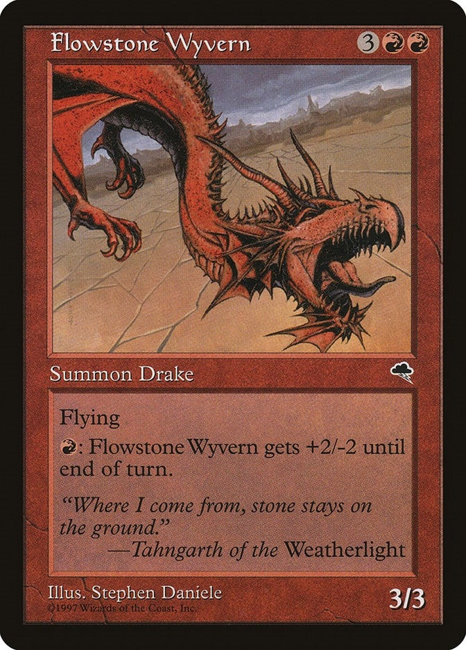 Flowstone Wyvern (176) (Tempest)