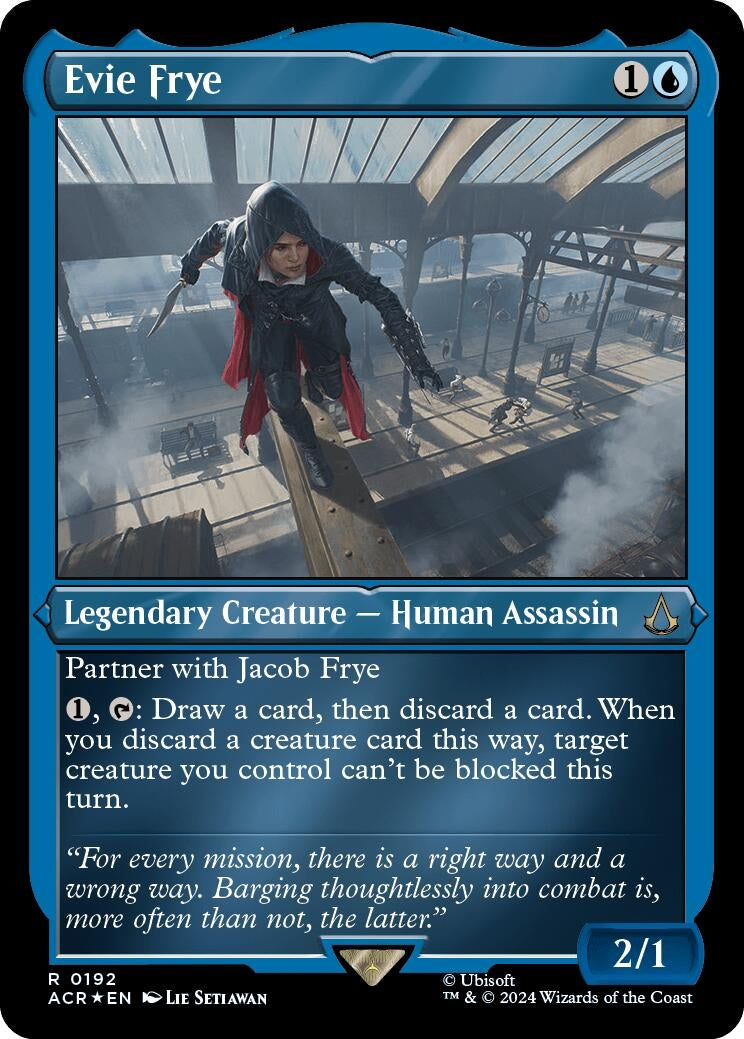 Evie Frye (Foil Etched) (192) (Universes Beyond: Assassin's Creed)