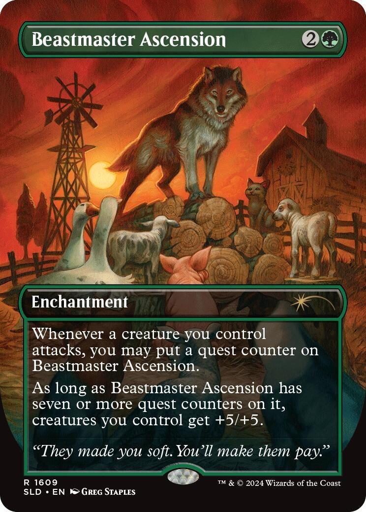 Beastmaster Ascension (1609) (Secret Lair Drop Series)