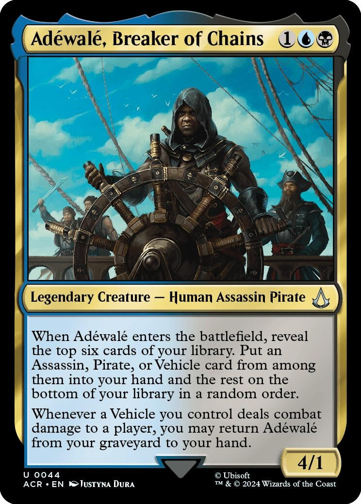 Adewale, Breaker of Chains (44) (Universes Beyond: Assassin's Creed)