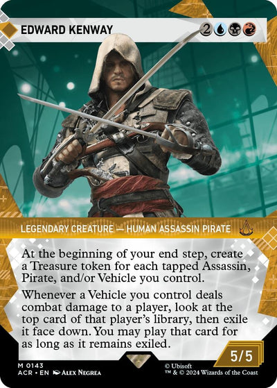 Edward Kenway (Showcase) (143) (Universes Beyond: Assassin's Creed)