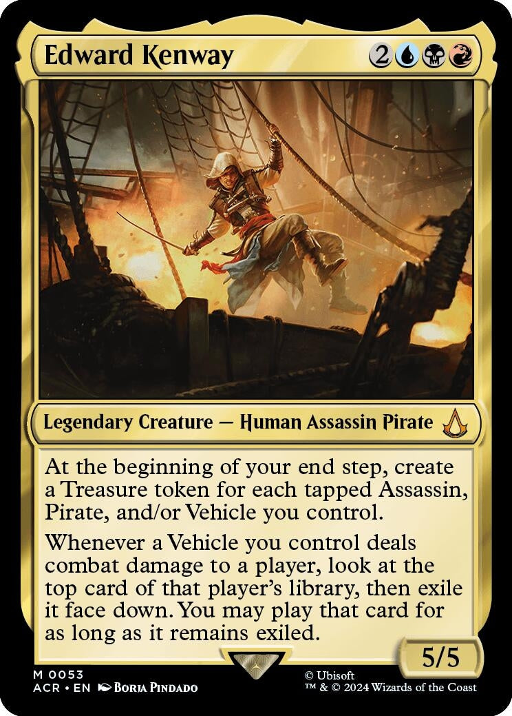 Edward Kenway (53) (Universes Beyond: Assassin's Creed) (ACR)