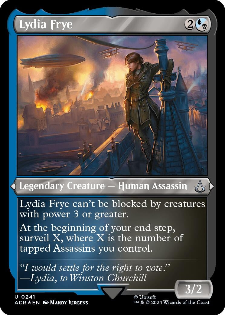 Lydia Frye (Foil Etched) (241) (Universes Beyond: Assassin's Creed)