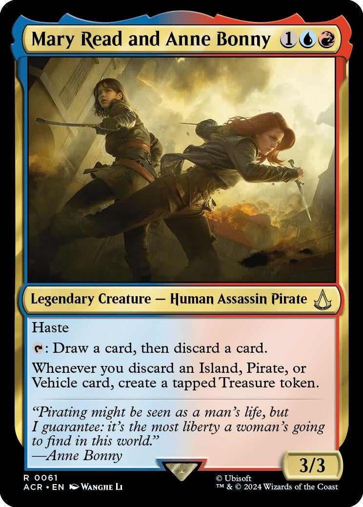 Mary Read and Anne Bonny (61) (Universes Beyond: Assassin's Creed)