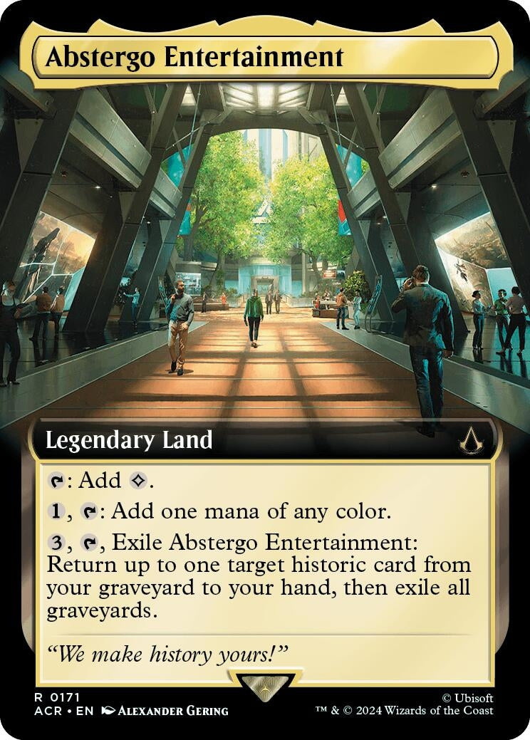 Abstergo Entertainment (Extended Art) (171) (Universes Beyond: Assassin's Creed)