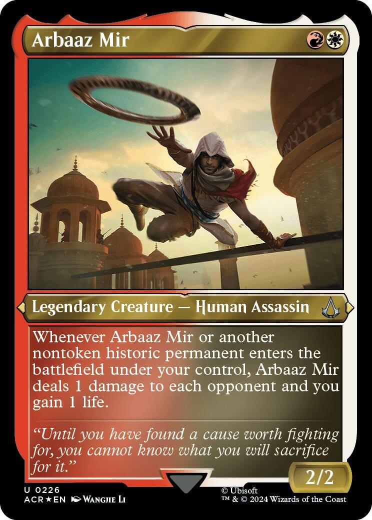 Arbaaz Mir (Foil Etched) (226) (Universes Beyond: Assassin's Creed)