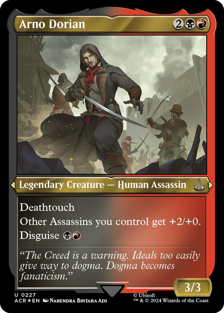 Arno Dorian (Foil Etched) (227) (Universes Beyond: Assassin's Creed)