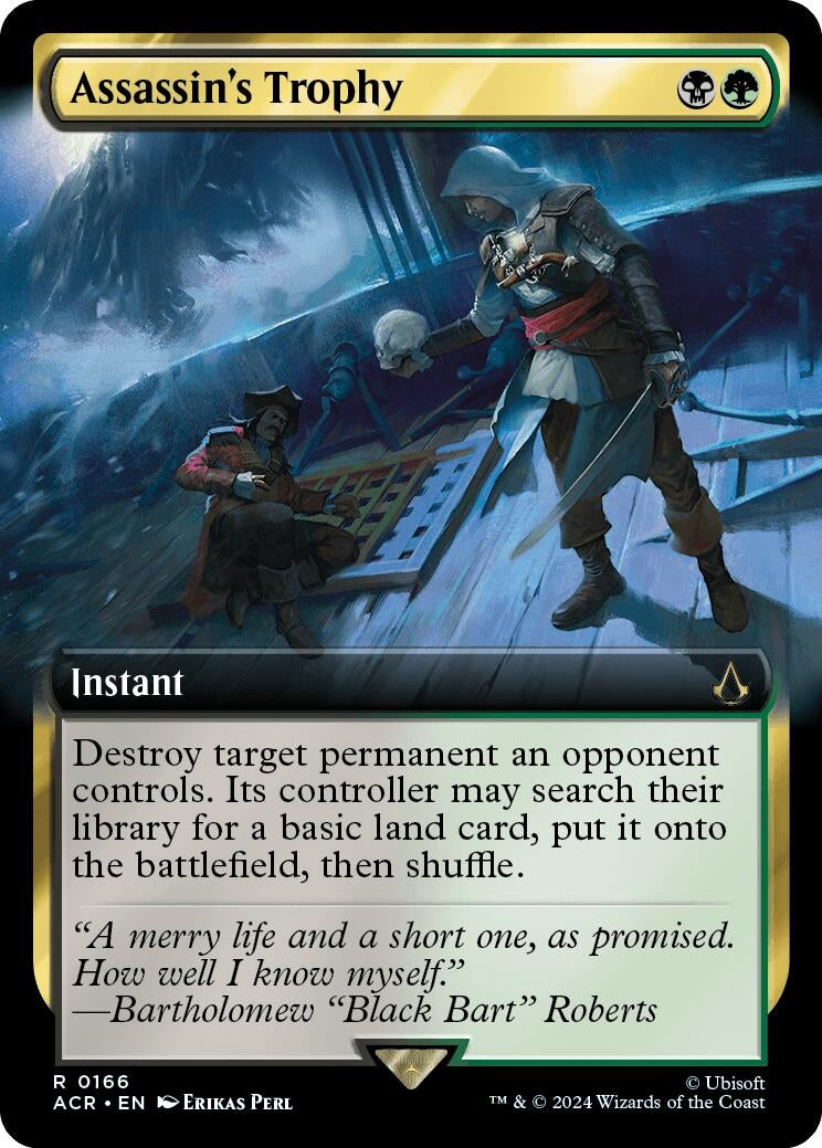 Assassin's Trophy (Extended Art) (166) (Universes Beyond: Assassin's Creed)