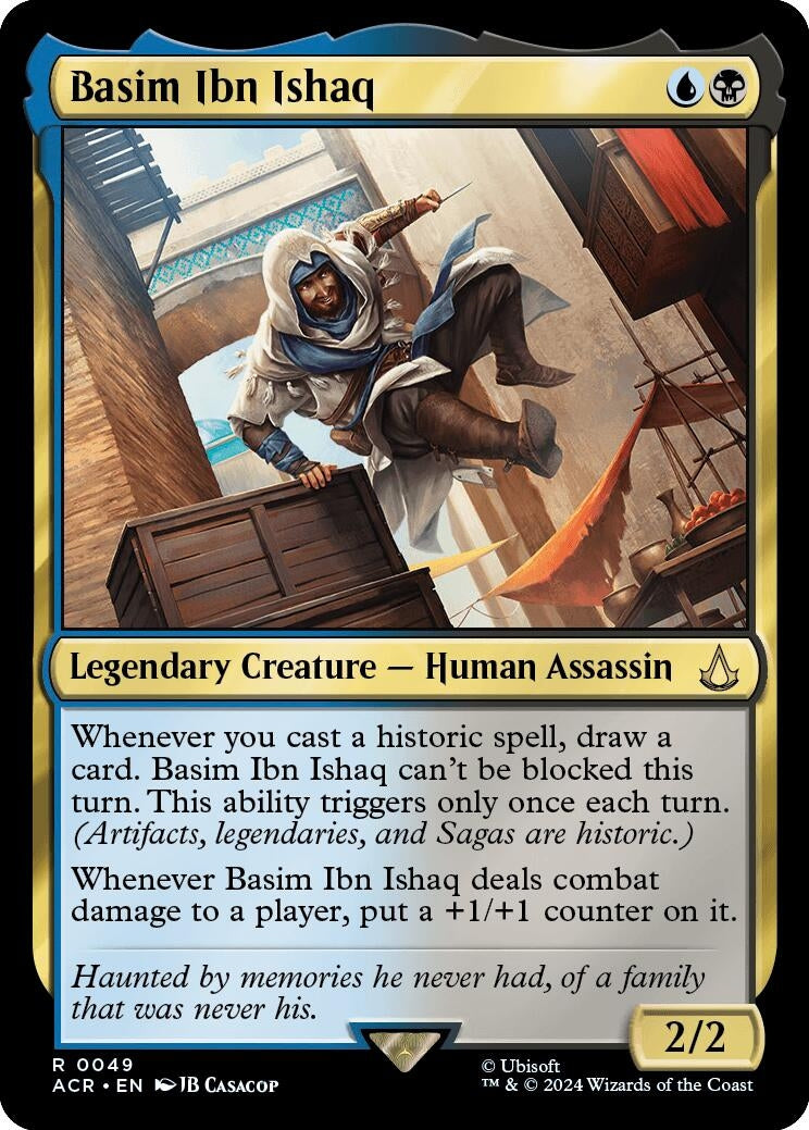 Basim Ibn Ishaq (49) (Universes Beyond: Assassin's Creed)