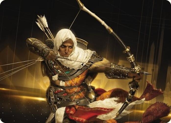 Bayek of Siwa Art Card (16) (Art Series: Universes Beyond: Assassin's Creed)
