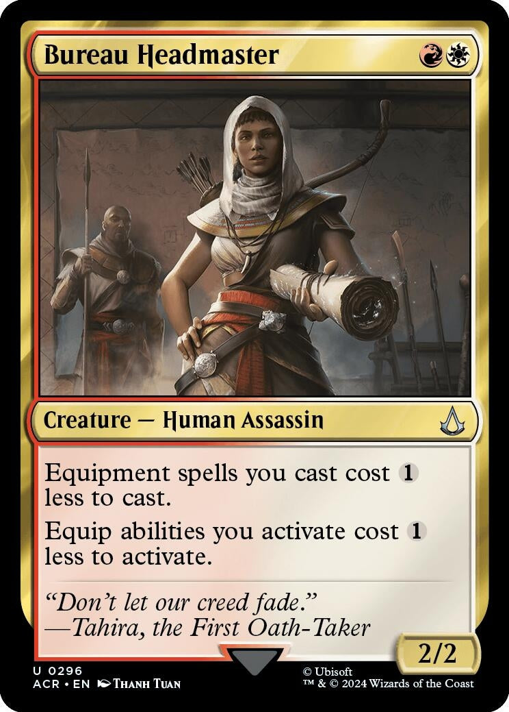 Bureau Headmaster (296) (Universes Beyond: Assassin's Creed)