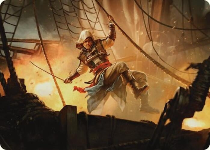 Edward Kenway Art Card (5) (Art Series: Universes Beyond: Assassin's Creed)