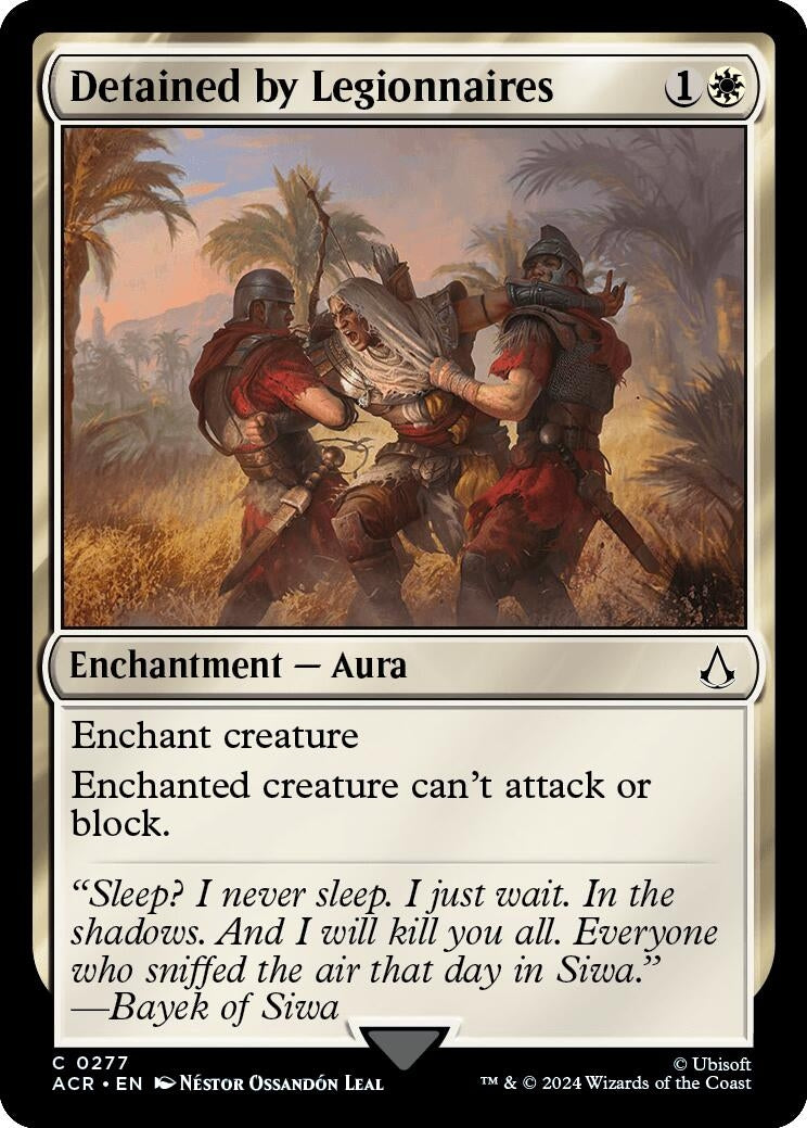 Detained by Legionnaires (277) (Universes Beyond: Assassin's Creed)