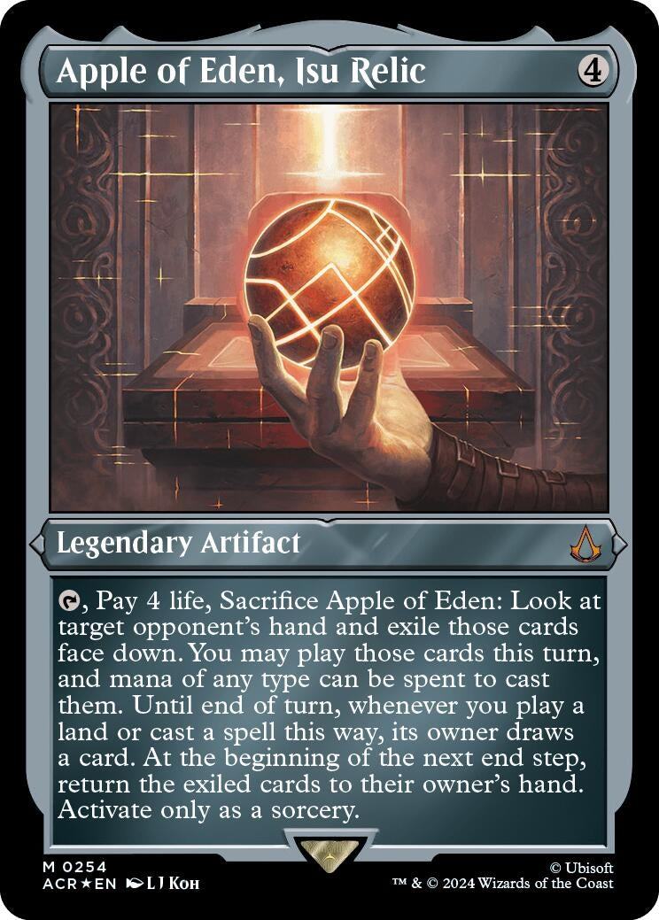 Apple of Eden, Isu Relic (Foil Etched) (254) (Universes Beyond: Assassin's Creed)