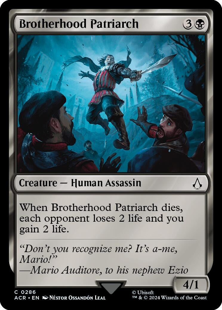 Brotherhood Patriarch (286) (Universes Beyond: Assassin's Creed)