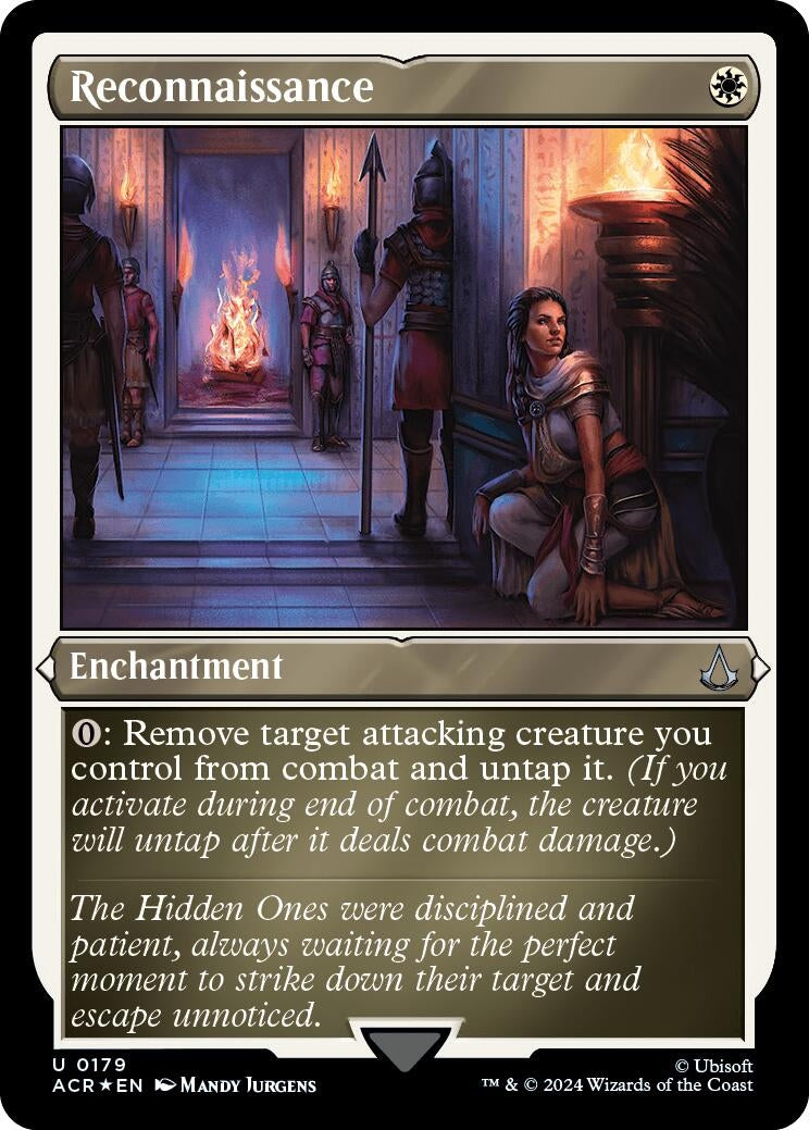 Reconnaissance (Foil Etched) (179) (Universes Beyond: Assassin's Creed)