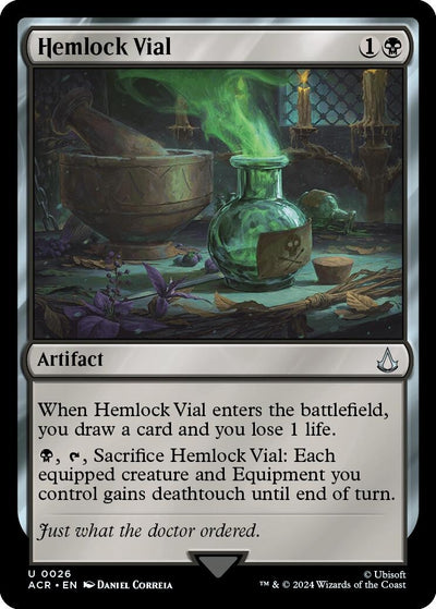 Hemlock Vial (26) (Universes Beyond: Assassin's Creed)