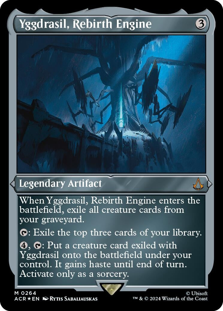 Yggdrasil, Rebirth Engine (Foil Etched) (264)