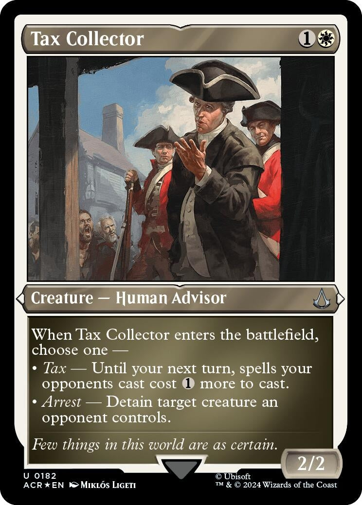 Tax Collector (Foil Etched) (182) (Universes Beyond: Assassin's Creed)