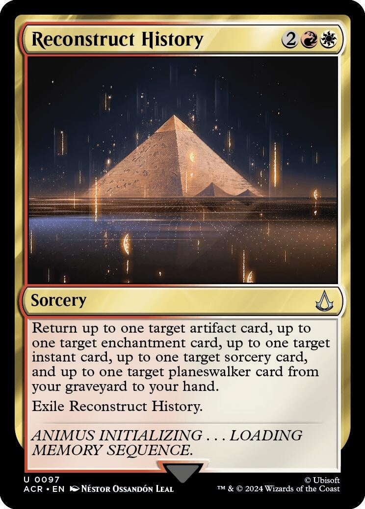 Reconstruct History (97) (Universes Beyond: Assassin's Creed)