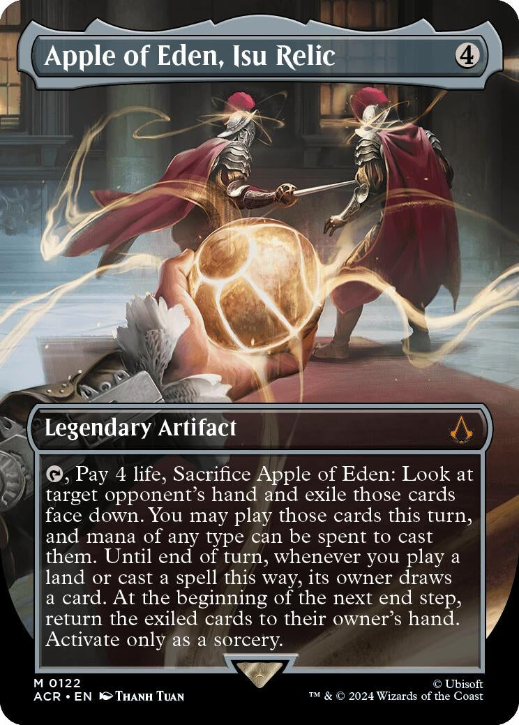 Apple of Eden, Isu Relic (Borderless) (122) (Universes Beyond: Assassin's Creed)