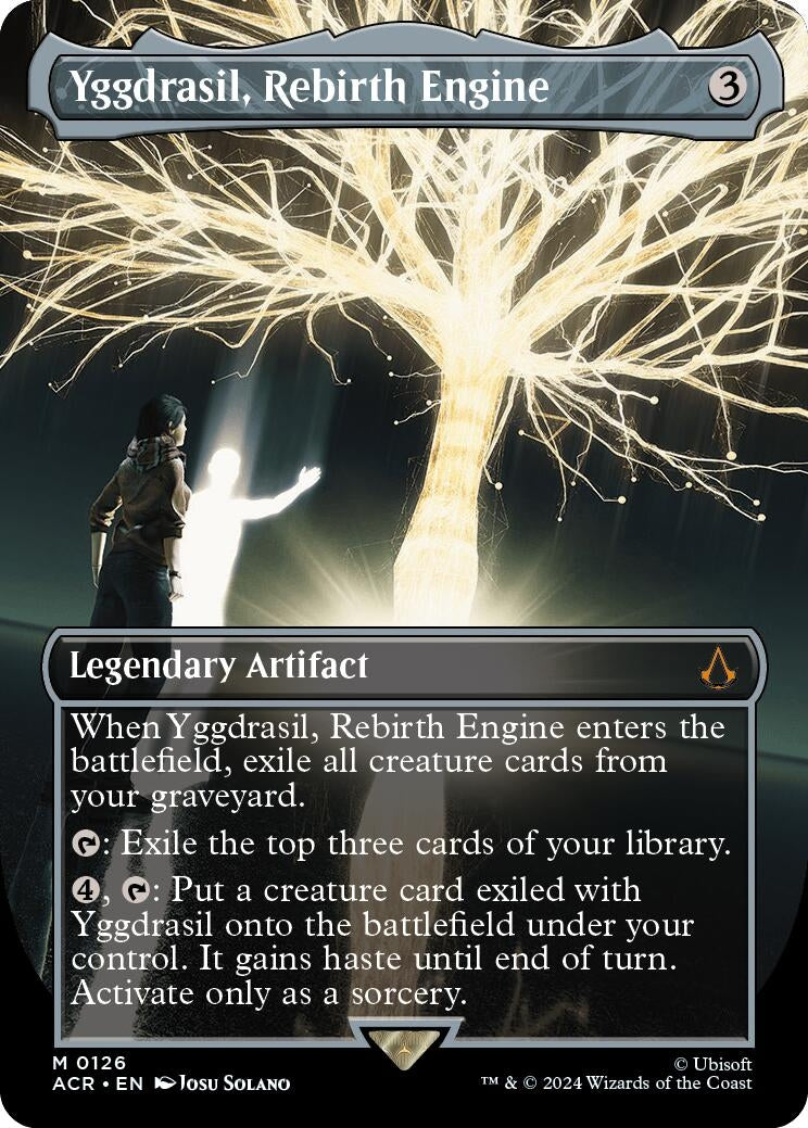 Yggdrasil, Rebirth Engine (Borderless) (126) (Universes Beyond: Assassin's Creed)