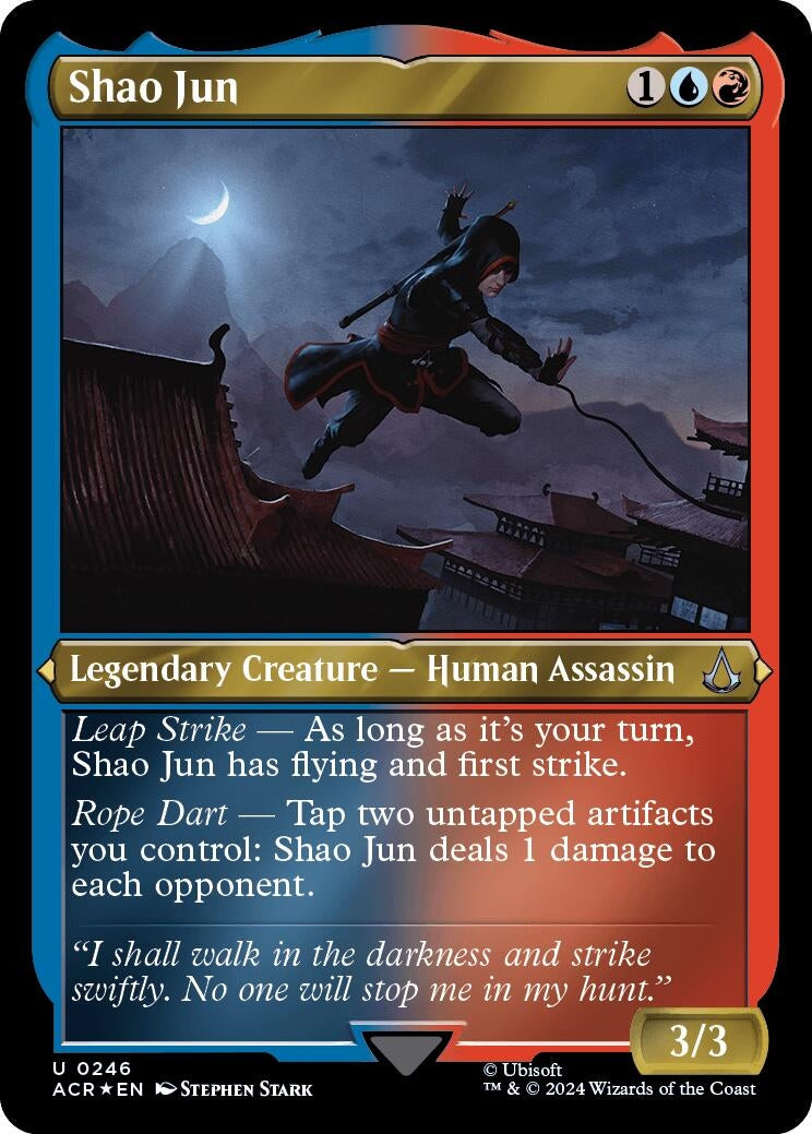 Shao Jun (Foil Etched) (246) (Universes Beyond: Assassin's Creed)