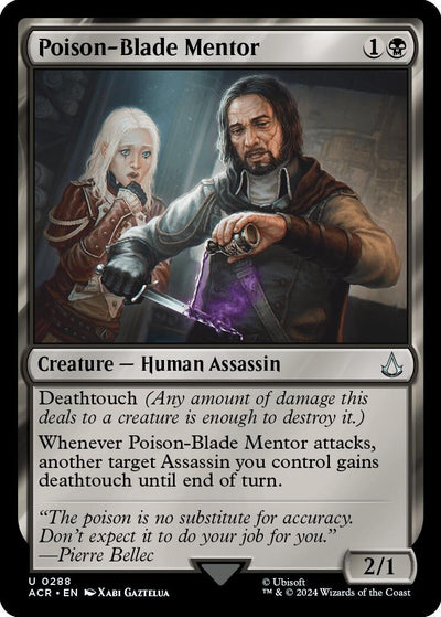 Poison-Blade Mentor (288) (Universes Beyond: Assassin's Creed)