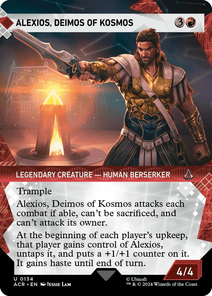 Alexios, Deimos of Kosmos (Showcase) (134) (Universes Beyond: Assassin's Creed)