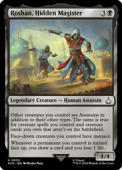 Roshan, Hidden Magister (32) (Universes Beyond: Assassin's Creed)